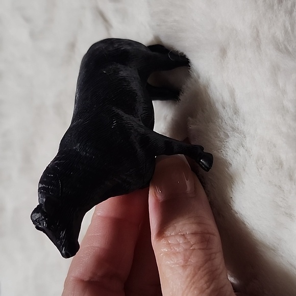 VINTAGE  HARD PLASTIC ANIMALS TOYS,  BUNDLE  OF 5 ANIMALS. - Picture 7 of 11